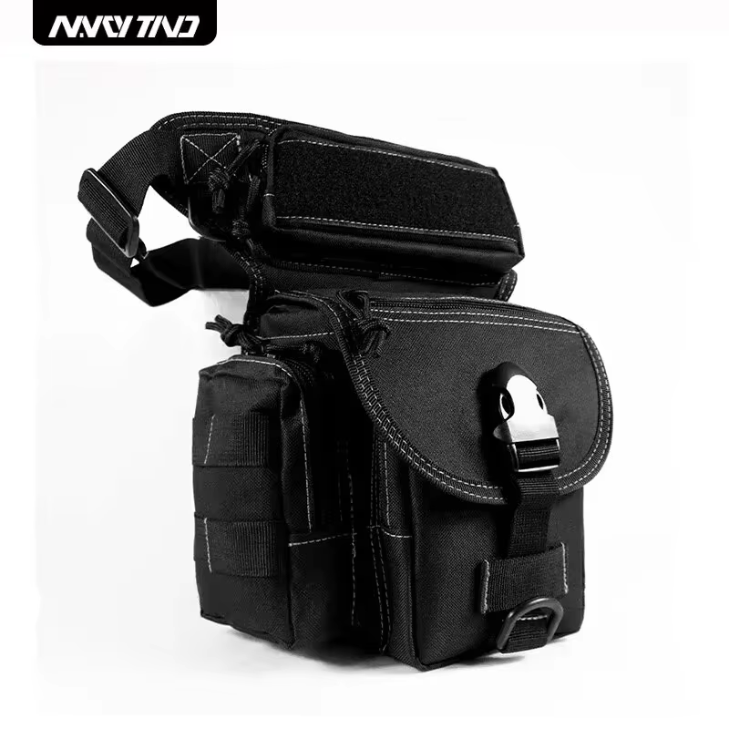 Outdoor Hunting Belt - Açık Taktik Bacak Çantası Bel Kemeri