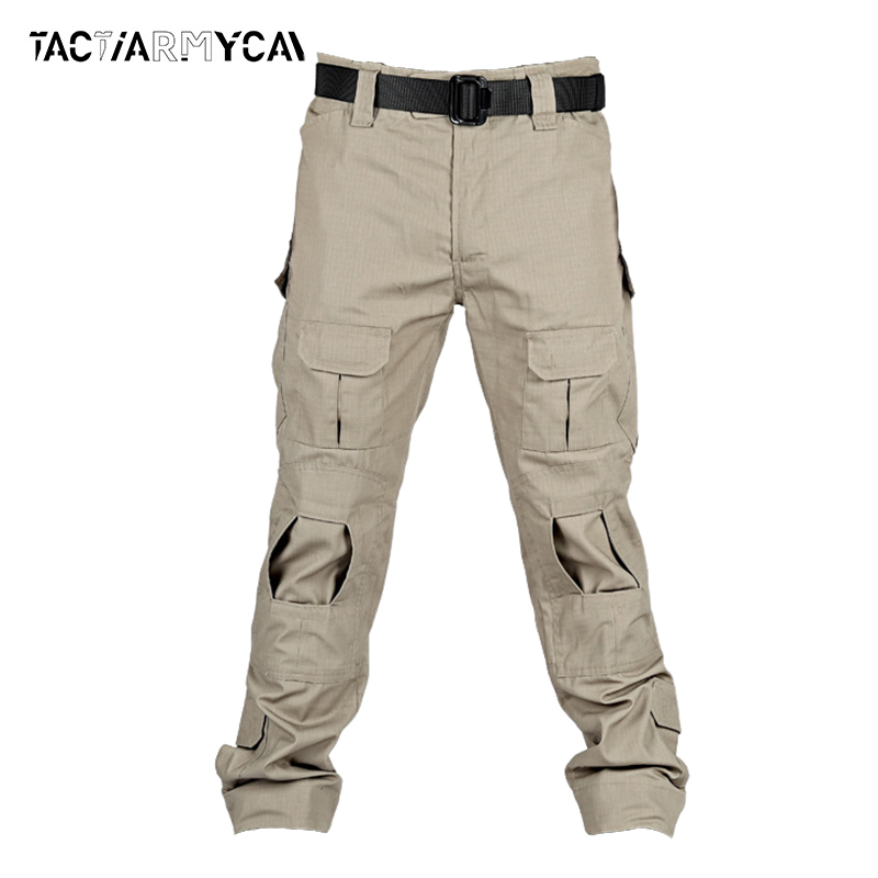 Outdoor Hunting Trousers - Yeni erkekler kargo rahat pantolon çok