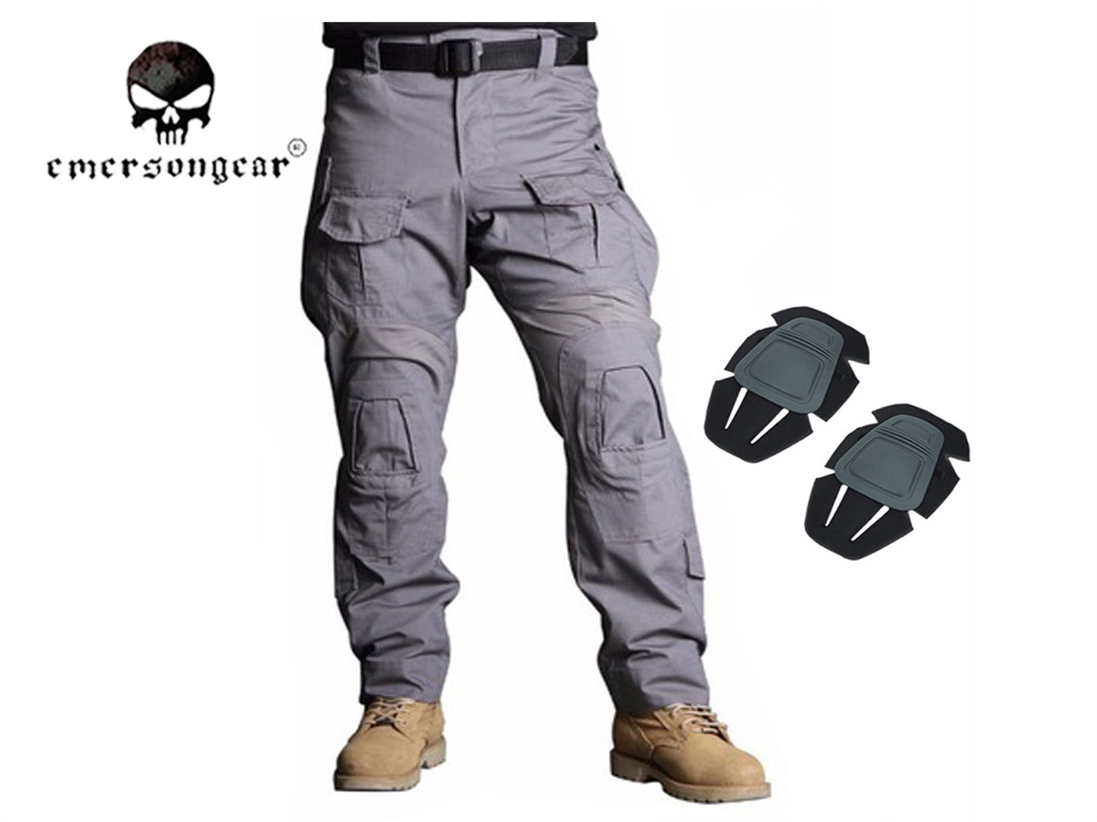 Outdoor Hunting Trousers - Emersongear EM9294 Gri G3 Taktik Savaş