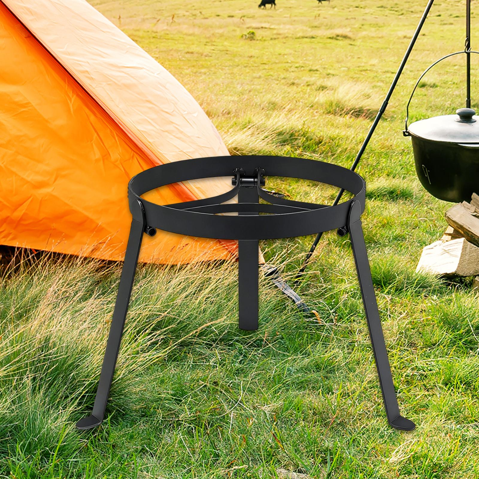 Outdoor Hunting Kitchen - Katlanabilir Kamp Ateşi Üçayaklı Demir Taşınabilir