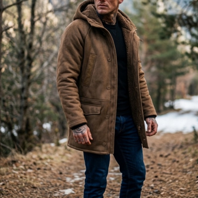 Yeni Erkek Suni Kürk Astarlı K - Hunting Outdoor Jacket incelemesi ve fiyatı