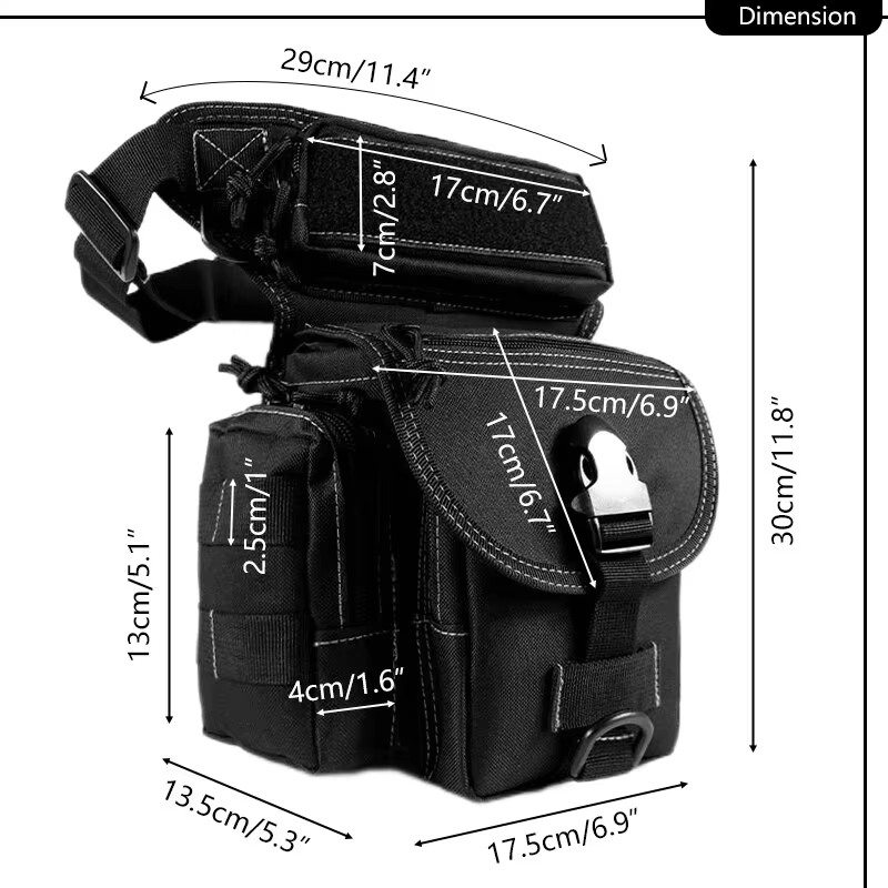 Açık Taktik Bacak Çantası Bel  - Outdoor Hunting Belt incelemesi ve fiyatı