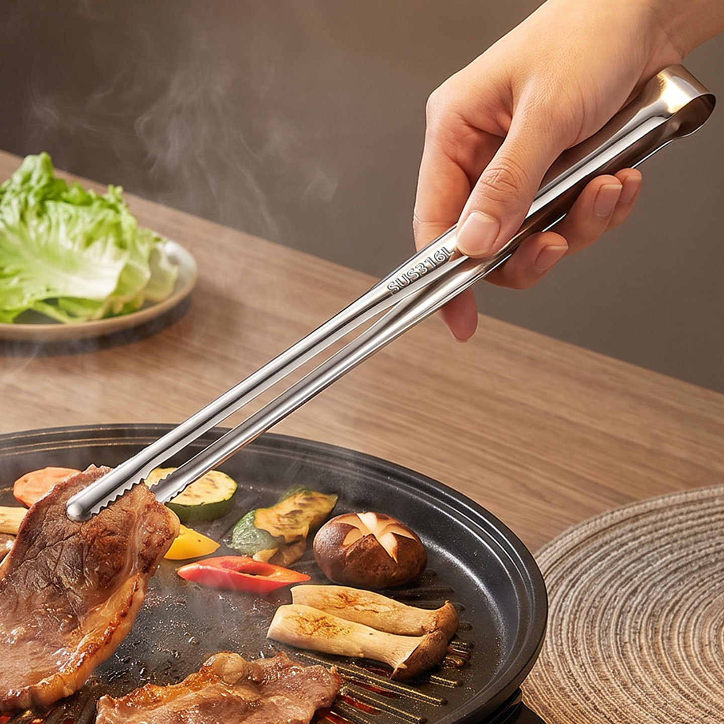 Izgara Maşası Et Mutfak Pensel - Outdoor Hunting Kitchen incelemesi ve fiyatı