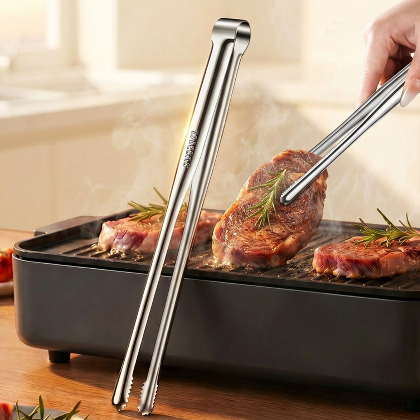 Izgara Maşası Et Mutfak Pensel - Outdoor Hunting Kitchen incelemesi ve fiyatı