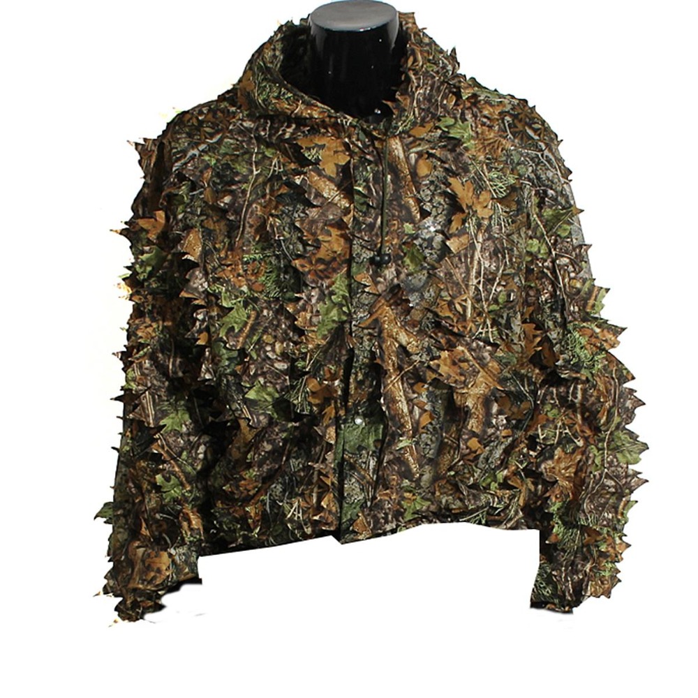 Yetişkin 3D Yapraklar Biyonik  - Camouflage Hunting Jacket incelemesi ve fiyatı