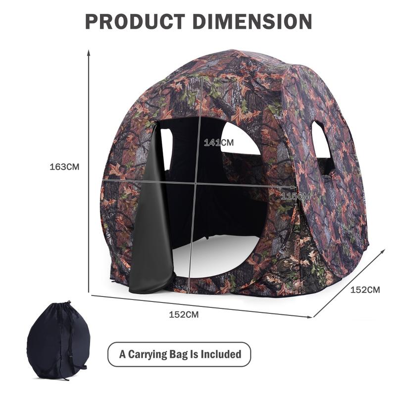 3 Kişilik Açılır Avcılık Çadır - Hunting & Outdoor As incelemesi ve fiyatı