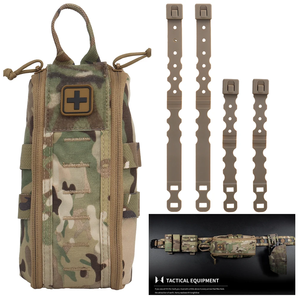 Kamp ilk yardım kiti MOLLE bel - Outdoor Hunting Belt incelemesi ve fiyatı