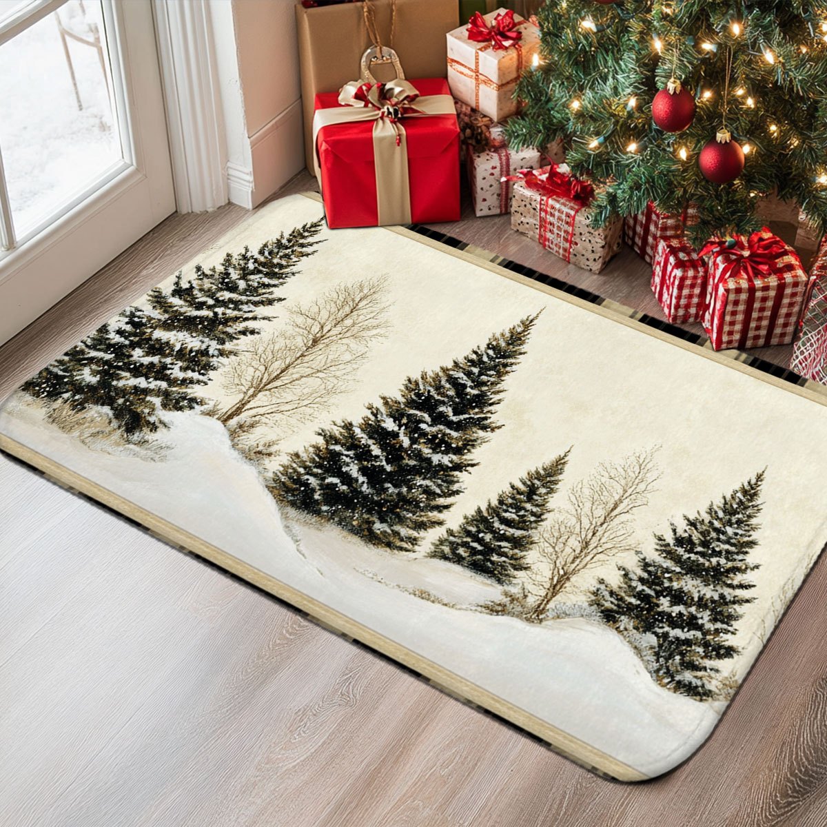 Kış Kar Avcılık Kulübesi Çam A - Hunting Outdoor Christmas Decorations incelemesi ve fiyatı