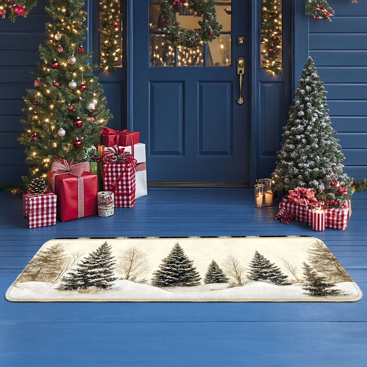 Kış Kar Avcılık Kulübesi Çam A - Hunting Outdoor Christmas Decorations incelemesi ve fiyatı